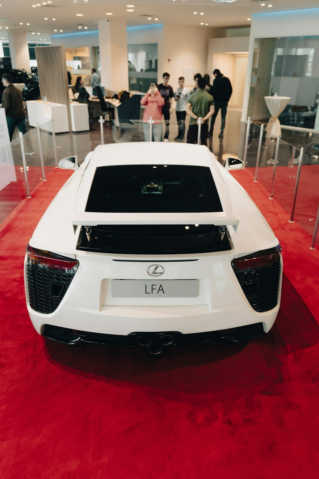 car dealership showroom