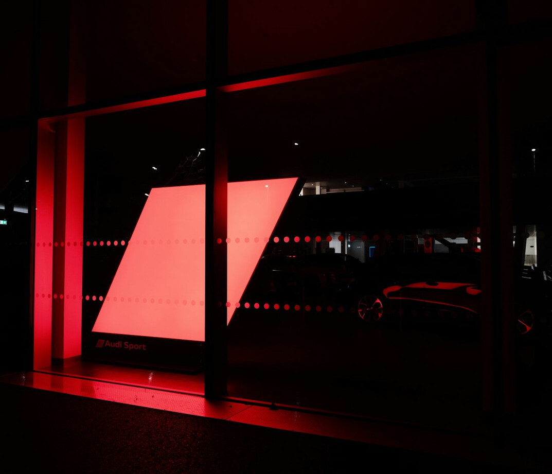 car dealership showroom