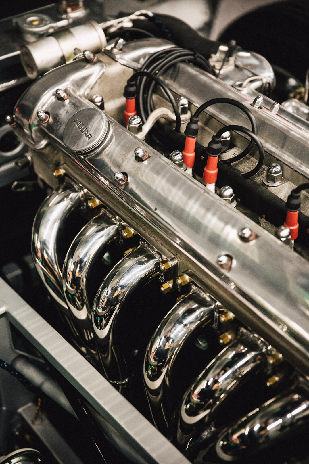 detailed car engine inspection